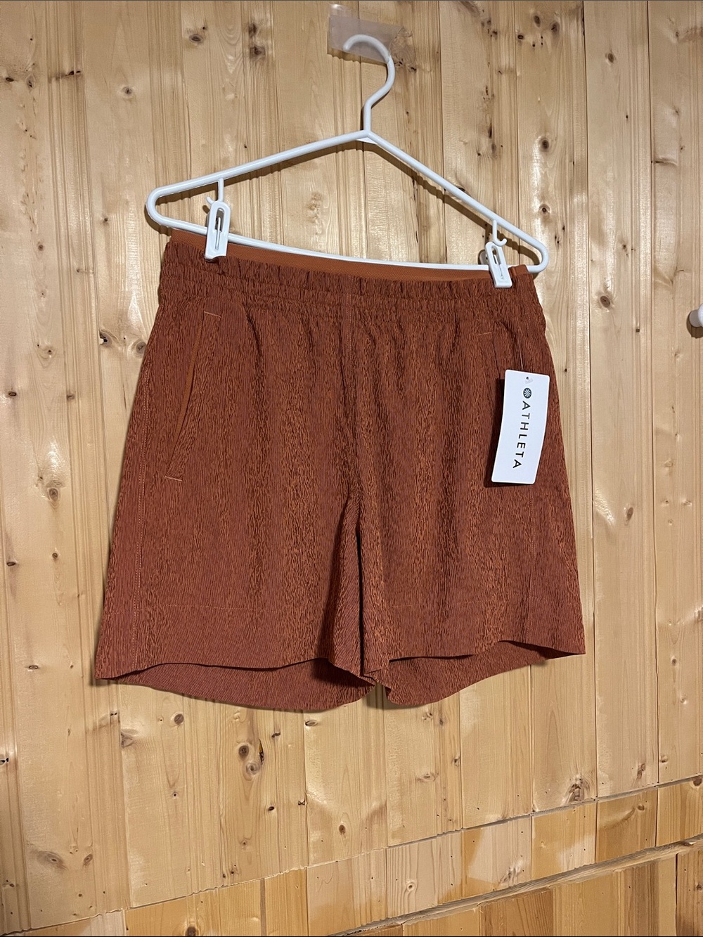 Athleta Women's Rust Terry Lounge Shorts